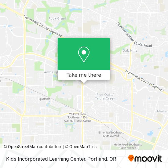 Mapa de Kids Incorporated Learning Center