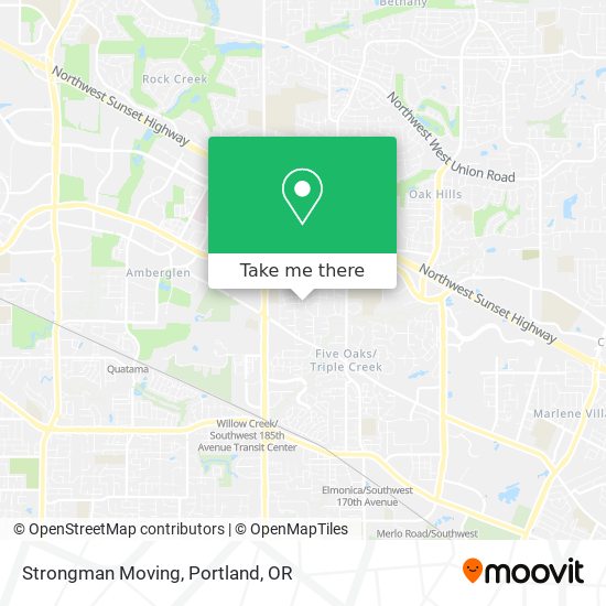 Strongman Moving map