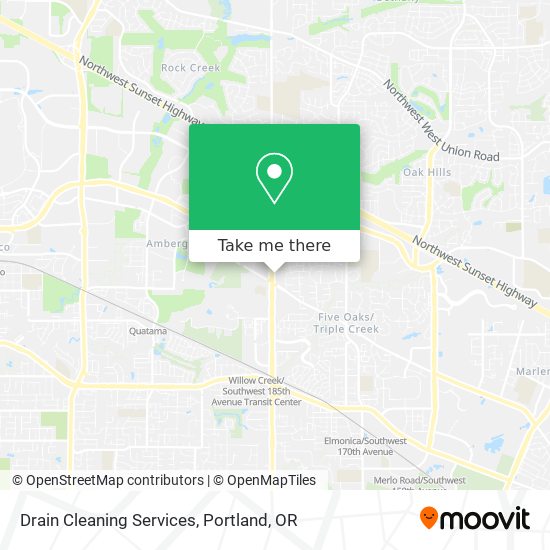 Drain Cleaning Services map