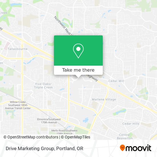 Mapa de Drive Marketing Group