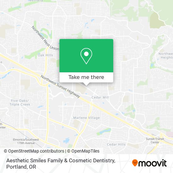 Mapa de Aesthetic Smiles Family & Cosmetic Dentistry