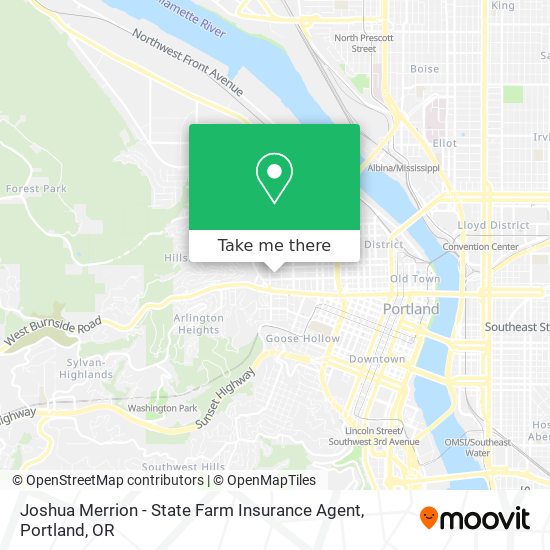 Joshua Merrion - State Farm Insurance Agent map