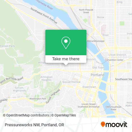 Pressureworks NW map