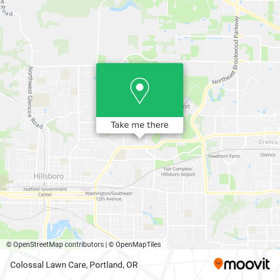 Colossal Lawn Care map