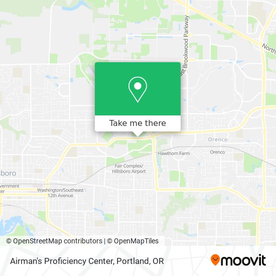 Airman's Proficiency Center map