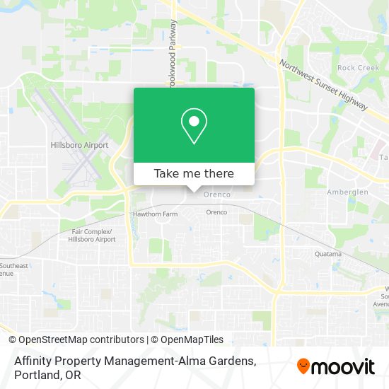 Affinity Property Management-Alma Gardens map