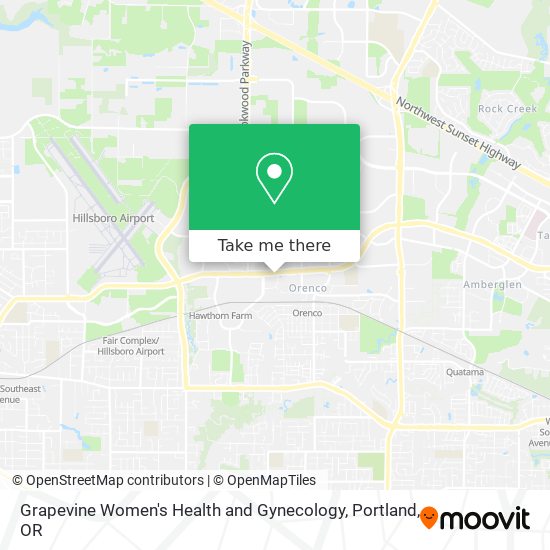 Grapevine Women's Health and Gynecology map