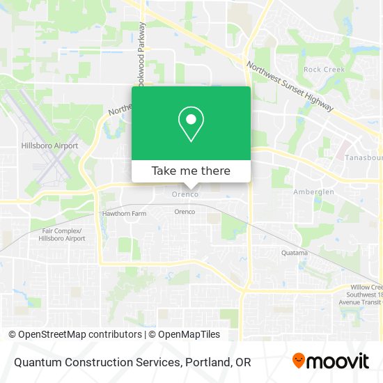 Mapa de Quantum Construction Services