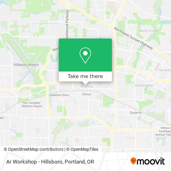 Ar Workshop - Hillsboro map