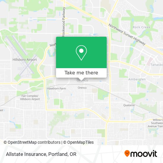 Allstate Insurance map