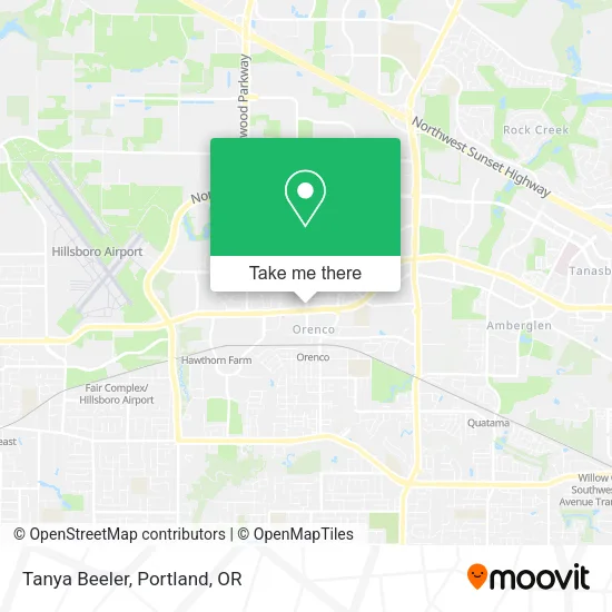 Mapa de Tanya Beeler
