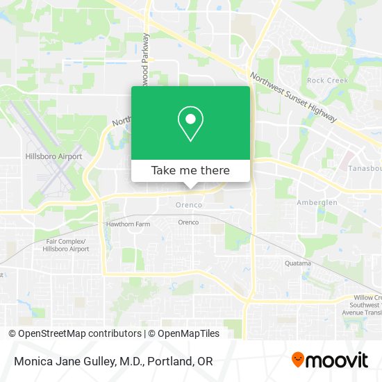 Monica Jane Gulley, M.D. map