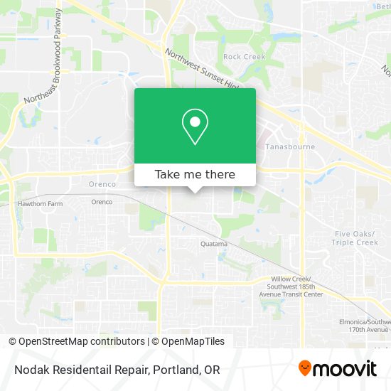 Mapa de Nodak Residentail Repair