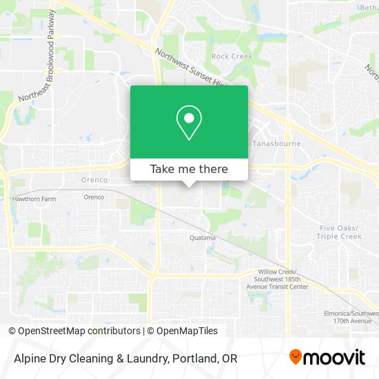 Alpine Dry Cleaning & Laundry map