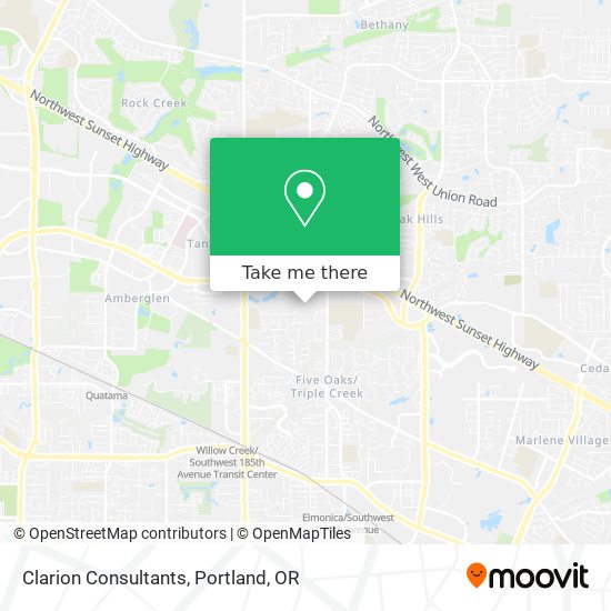 Clarion Consultants map