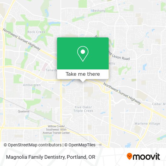 Magnolia Family Dentistry map