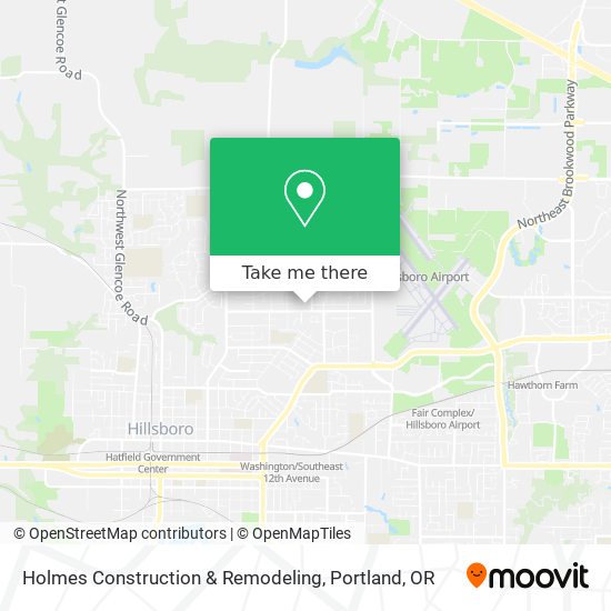 Holmes Construction & Remodeling map