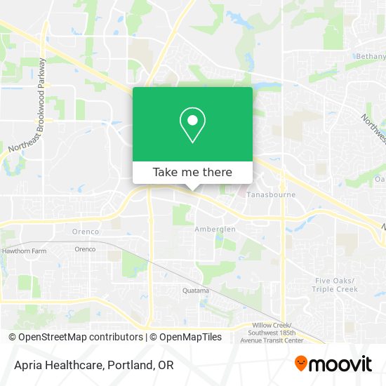 Apria Healthcare map