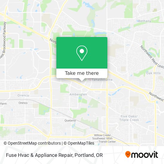 Mapa de Fuse Hvac & Appliance Repair
