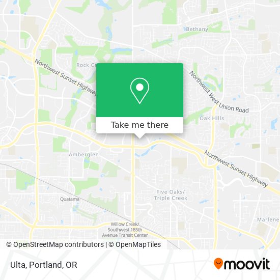 Ulta map