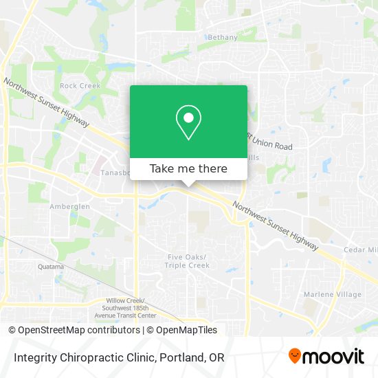 Integrity Chiropractic Clinic map