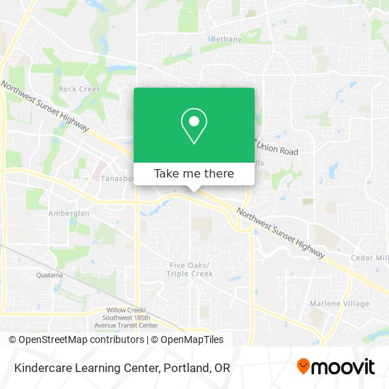 Mapa de Kindercare Learning Center
