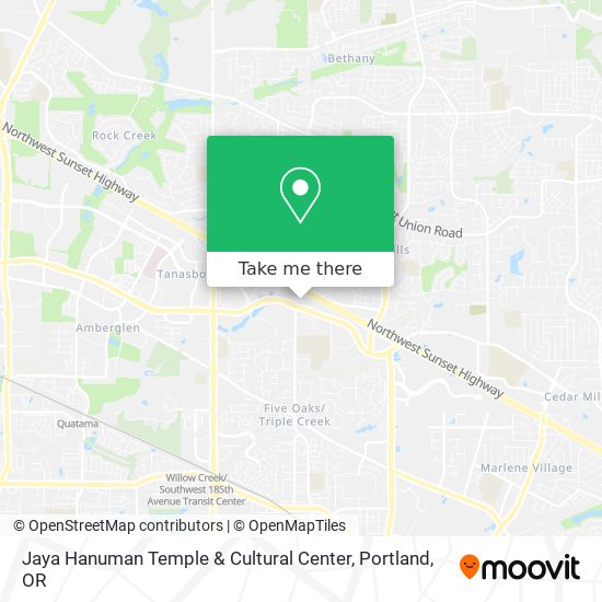 Mapa de Jaya Hanuman Temple & Cultural Center