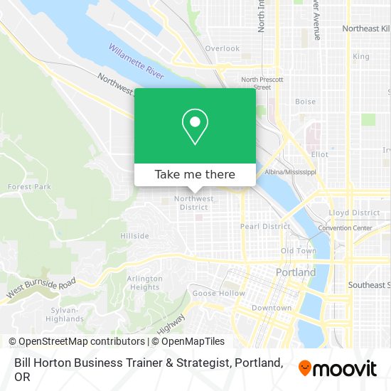 Bill Horton Business Trainer & Strategist map