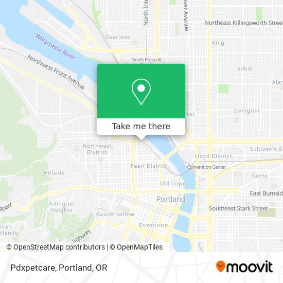 Mapa de Pdxpetcare