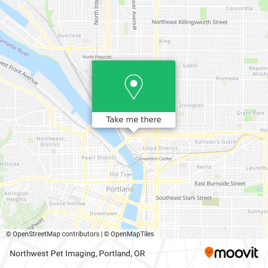 Northwest Pet Imaging map