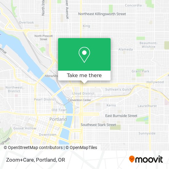 Zoom+Care map