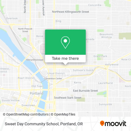 Mapa de Sweet Day Community School