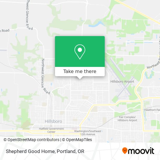 Shepherd Good Home map