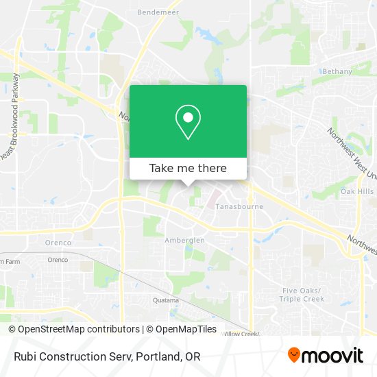 Rubi Construction Serv map