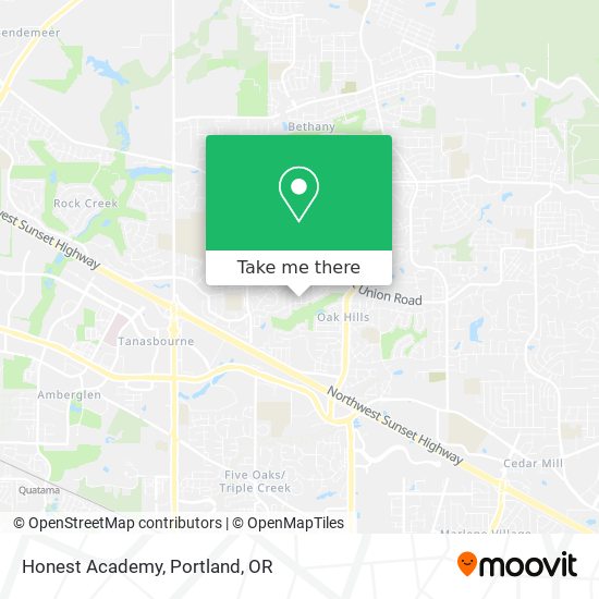 Mapa de Honest Academy