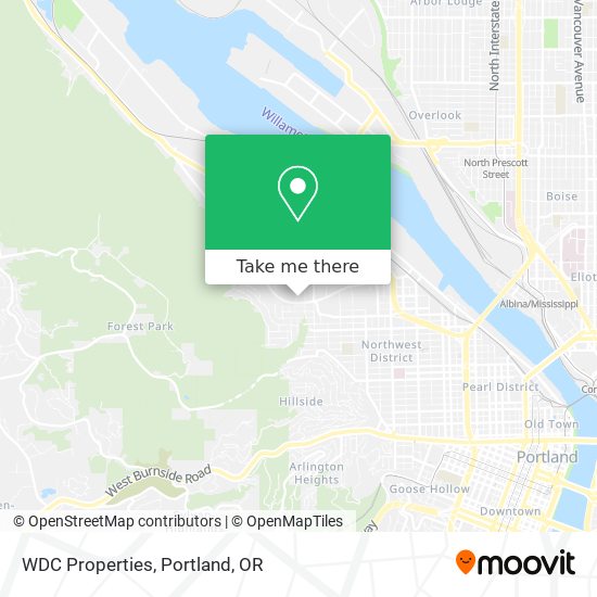 WDC Properties map