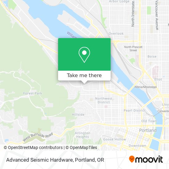 Advanced Seismic Hardware map