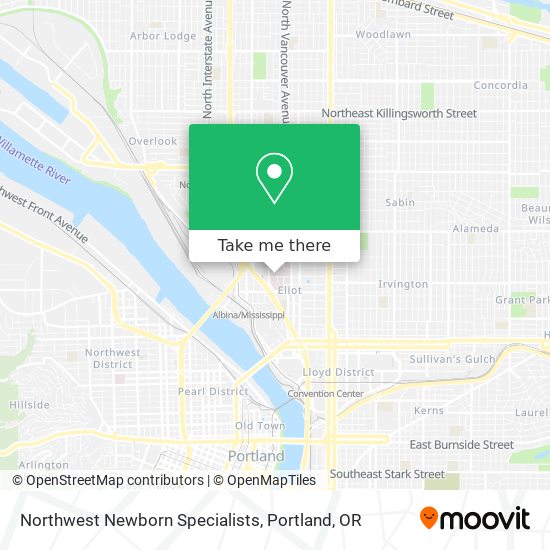 Mapa de Northwest Newborn Specialists
