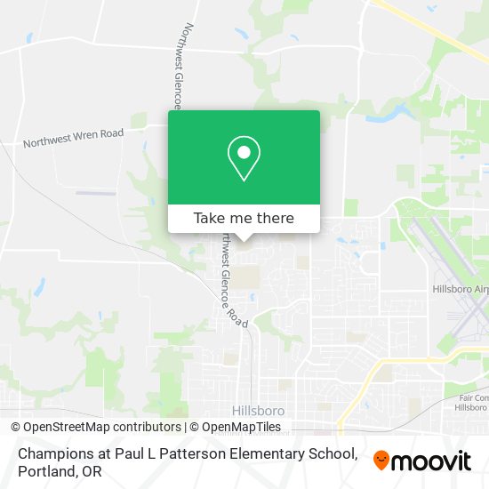 Mapa de Champions at Paul L Patterson Elementary School