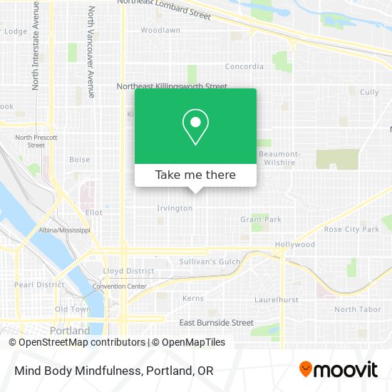 Mind Body Mindfulness map