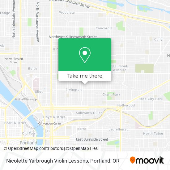 Nicolette Yarbrough Violin Lessons map