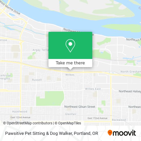 Pawsitive Pet Sitting & Dog Walker map