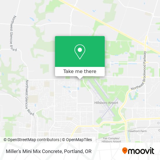 Mapa de Miller's Mini Mix Concrete