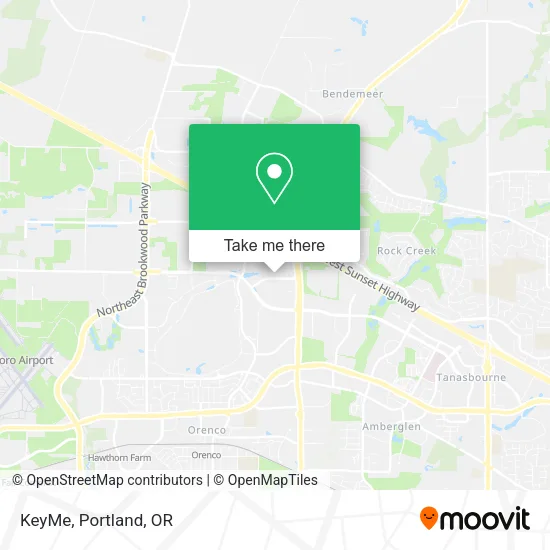 Mapa de KeyMe