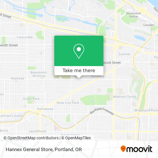 Hannex General Store map