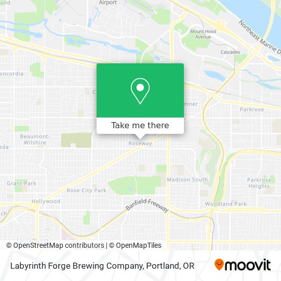 Mapa de Labyrinth Forge Brewing Company