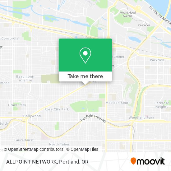 ALLPOINT NETWORK map