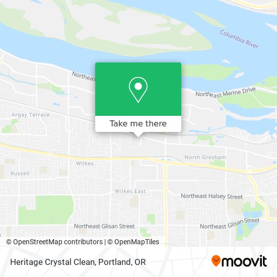 Heritage Crystal Clean map