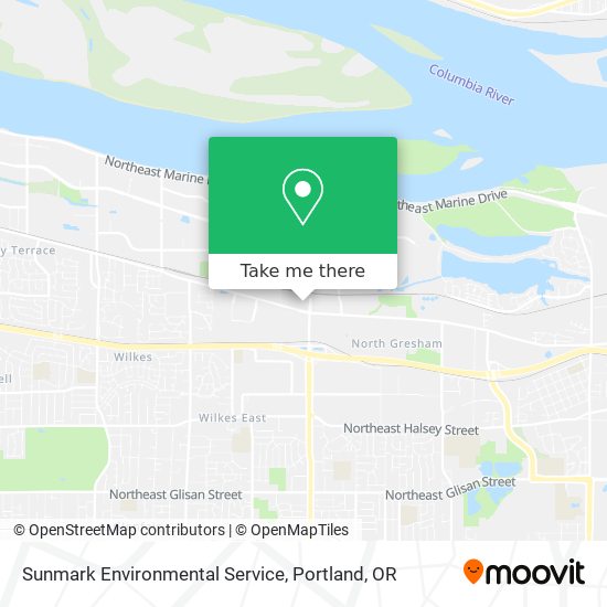 Sunmark Environmental Service map