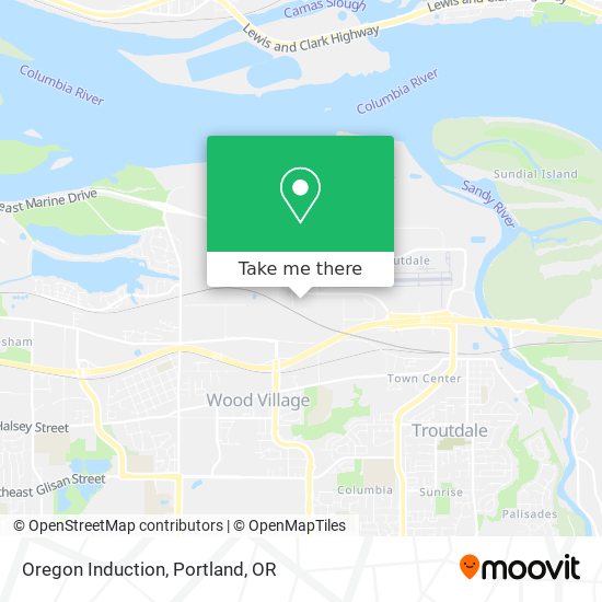 Mapa de Oregon Induction